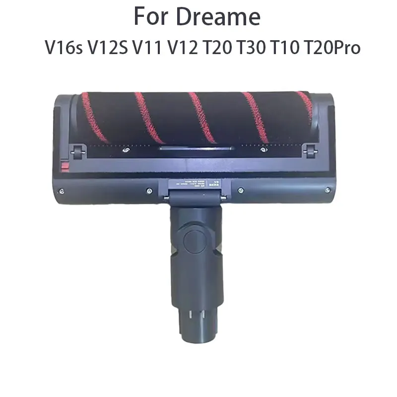 For Dreame V16S V12S V12 V11 T20 T10 T30 T20pro Black Handheld Wireless Vacuum Cleaner Electric Soft Velvet Floor Brush Head