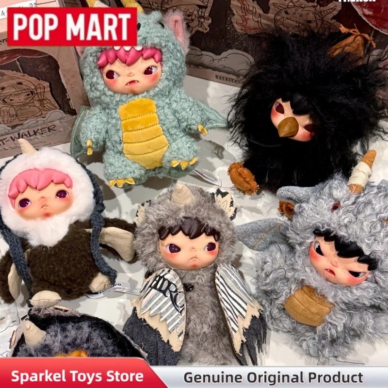 

POPMART Hirono Mist-Walker Series Plush Pendant Blind Box Collectible Trendy Toys Ornament Figures Gift For Adult Collectors