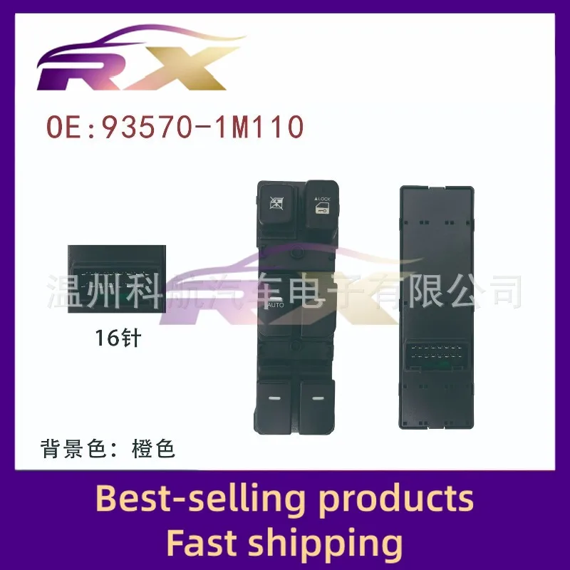 

93570-1M110 for Kia Freddy window control button assembly glass lift switch button