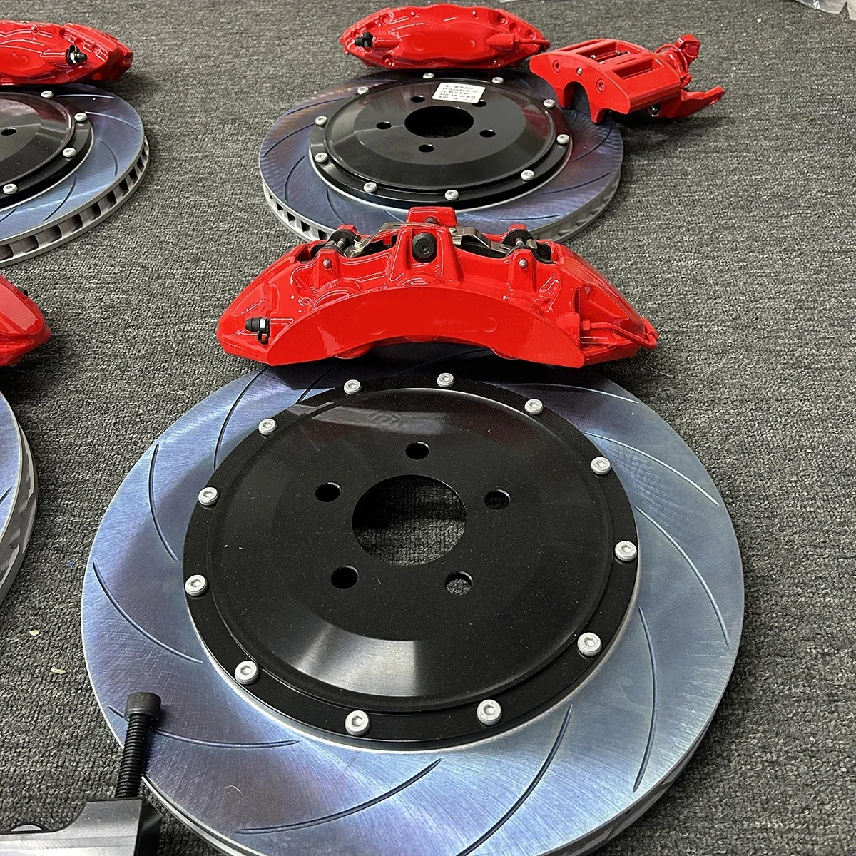 High Quality 6 Pot Caliper Big Brake Kit 4 Piston Manual Parking Brake Caliper
