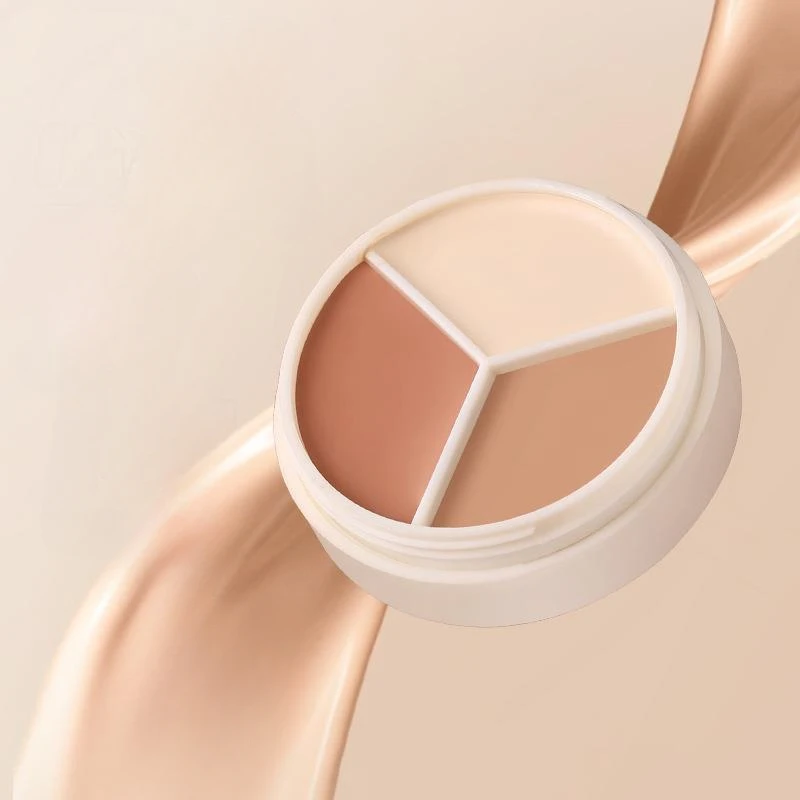 3-Color Concealer To Cover Spots Pimples Black Eye Circles Full Coverage Suit for All Skin Face Makeup Cover Dark Concealer