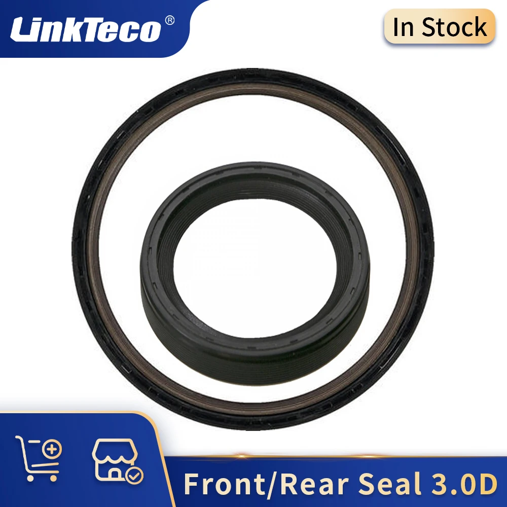 Engine Parts Front Rear Crankshaft Oil Seal Fit 3.0 L Diesel V6 EXF EXN For Jeep Grand Cherokee WK WK2 Ram 1500 LANCIA 3.0L D