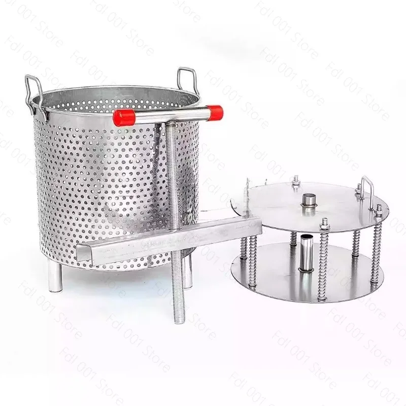 Cold Brewing Press Dry Soft Yogurt Filter Press, Stainless Steel Spring Plate Press, Honey Press