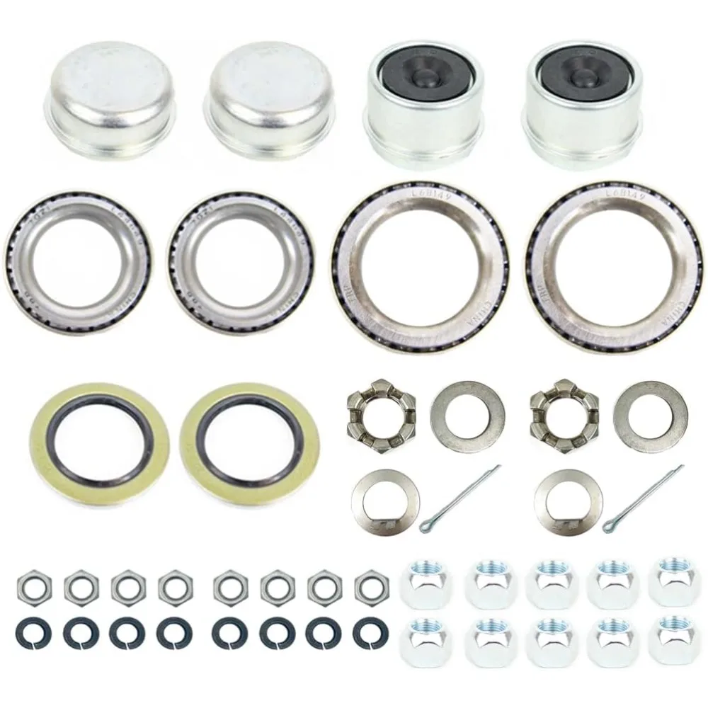 

3,500 lbs. Trailer Axle Self Adjusting Electric Brake Kit 5-4.5" Bolt Circle