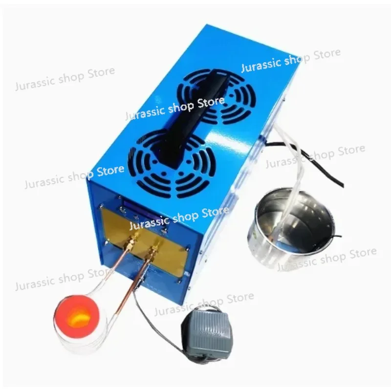 

Heating Machine 110V/220V Metal Smelting Furnace High Frequency Welding Metal Quenching Equipment 6KW Induction Heater Induction