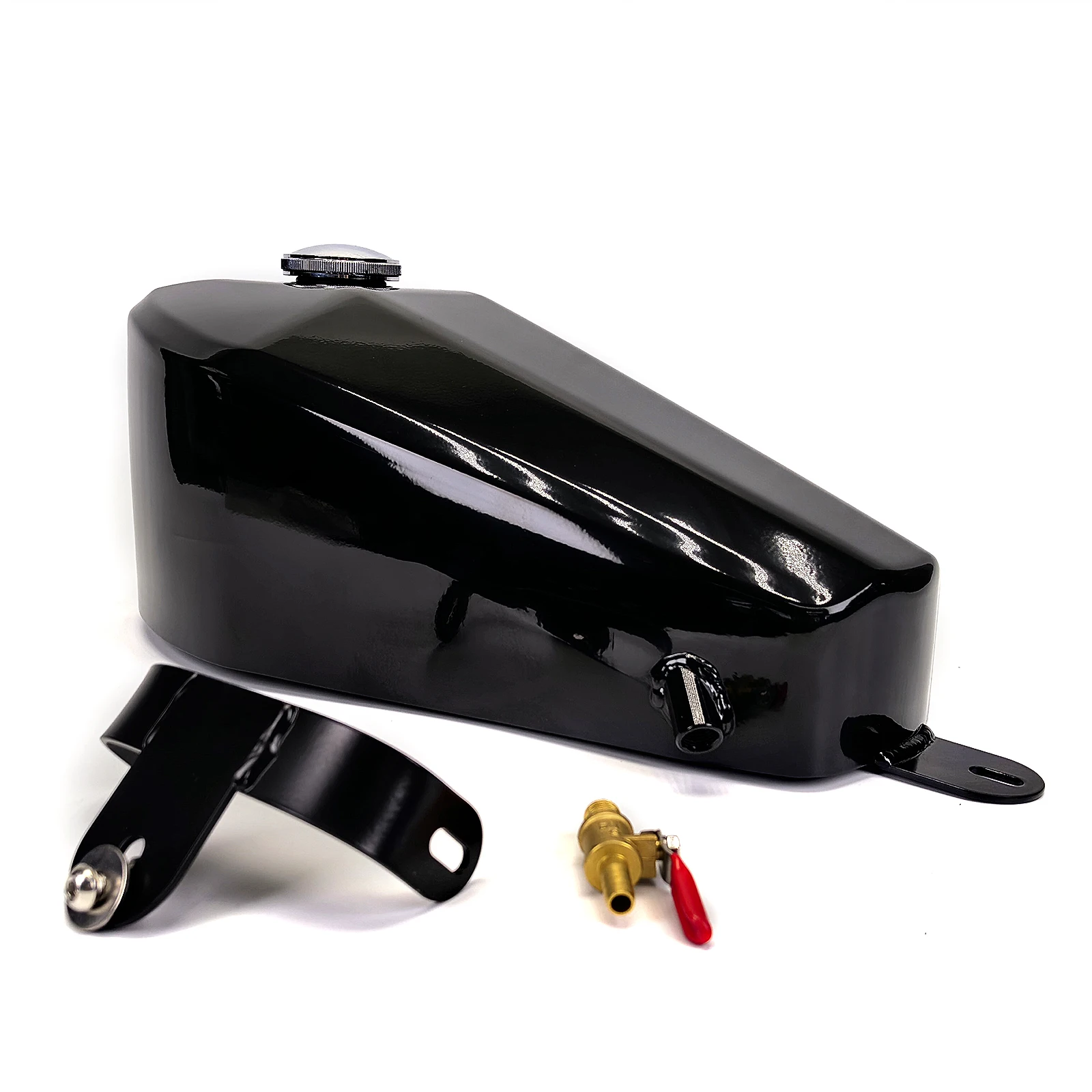 8 Liters Motorbike Petrol Gas Fuel Tank Luggage For Yamaha DRAGSTAR400 650 1996-2009