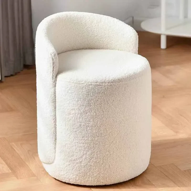 Nordic Elegant Vanity Stool Arcade Stepping Hallway Pouf Ottoman Bedroom European  Bar Home Furniture