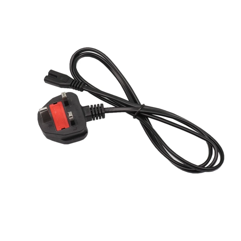 Wtyczka UK C7 kabel zasilający 1.2m rysunek 8 przedłużacz do ładowarki baterii PS5/PS4/PS3 Radio Dell akcesoria Laptop