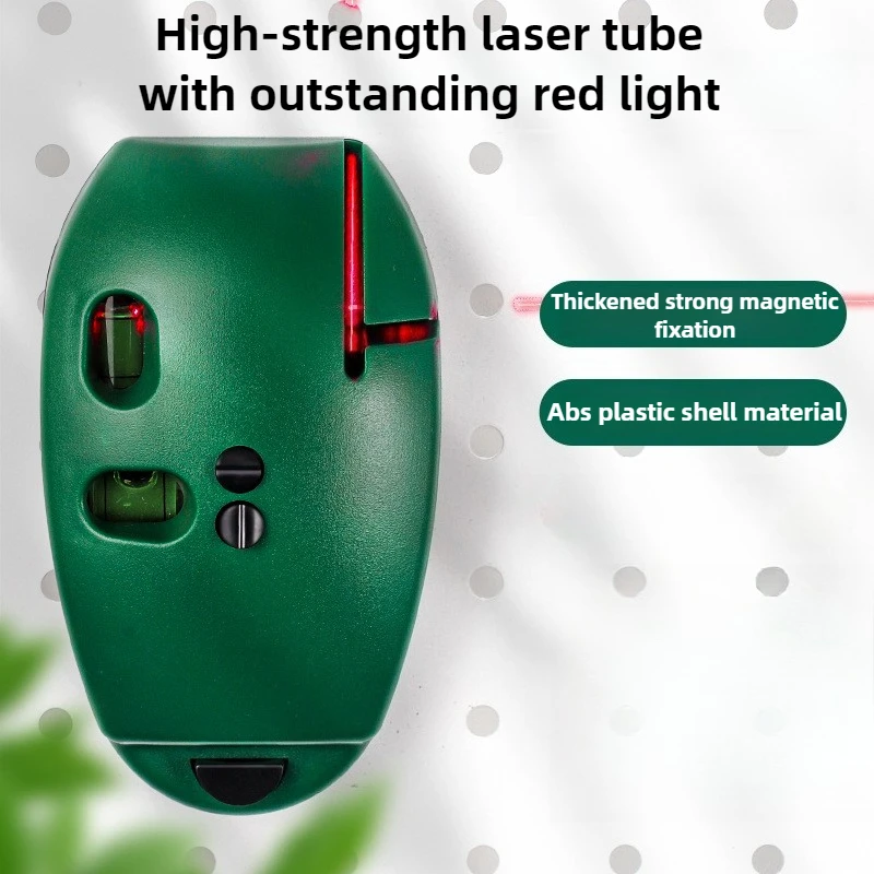 

High Precision Mini Infrared Angle Meter Level Ruler Laser Line Making Angle Vertical Laser Level 90 Degree Angle Leveling