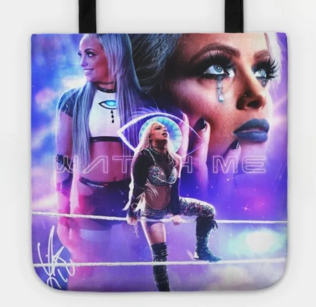 Liv Morgan Merch Shoulder Canvas Bag New Logo Backpack Summer Women Fashion Casual Bag
