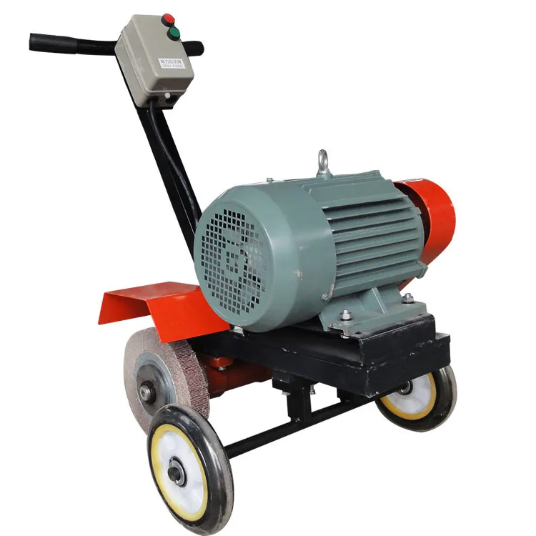 

Hand Impeller Wheel Push Sander Belt Grinder for Sheet Metal Efficient Steel Plate Rust Removal and Polishing Machine