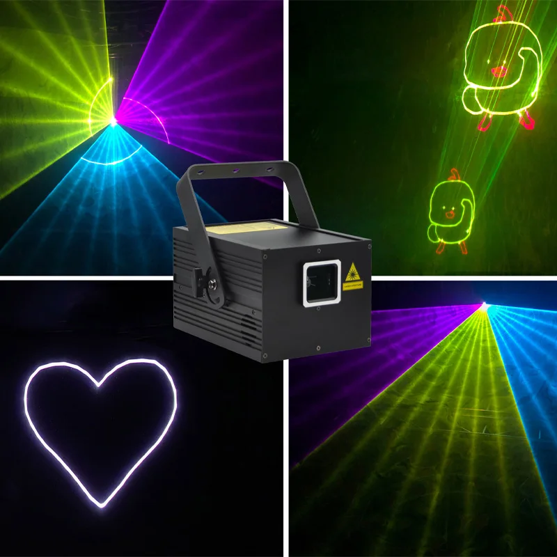 

1W/2W/3W LED Animation Laser with 20KPPS RGB Beam Effect for Disco Bar Show Nightclub Party Dancing Hall Activity Stage Effect