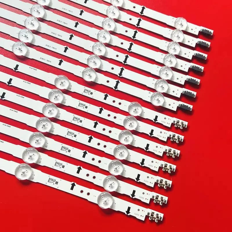 Strip lampu latar LED 1270mm 13leds untuk Samsung 60 inci TV Sung CY-HH060CSSV2H D4GE-600DCB-R2 D4GE-600DCA-R2