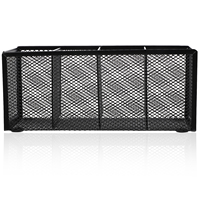 Iron Pen Holder Mesh Desk Organizer Pencil Storage Box Classroom Can School Supplies Sundries HOLDER Metal Desktop Accessories