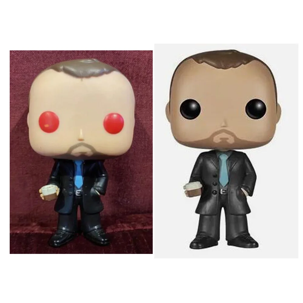 SUPERNATURAL CROWLEY RED EYES Vinyl Figure Model Toys