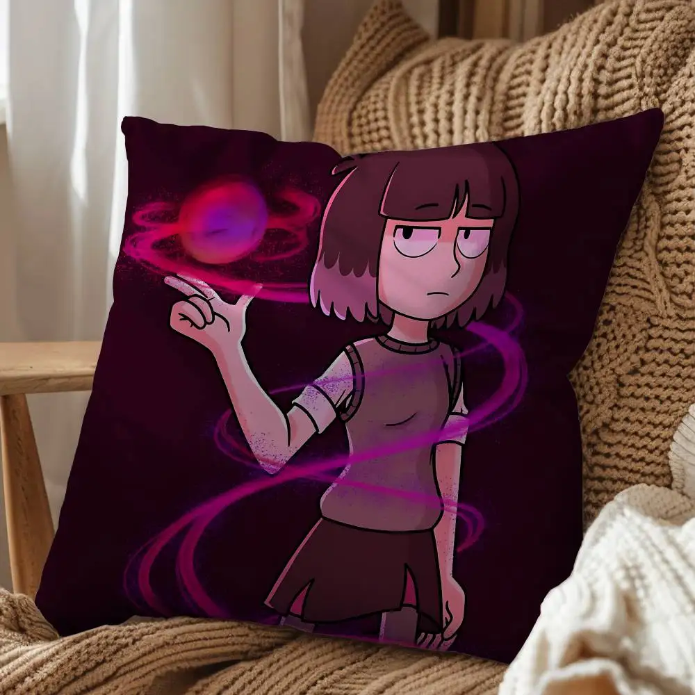 Adventure Theme Kaisa Hilda Pillow Case cover Nap Time  Sofa Living home Room Bedroom Backrest Cushion Square cojines