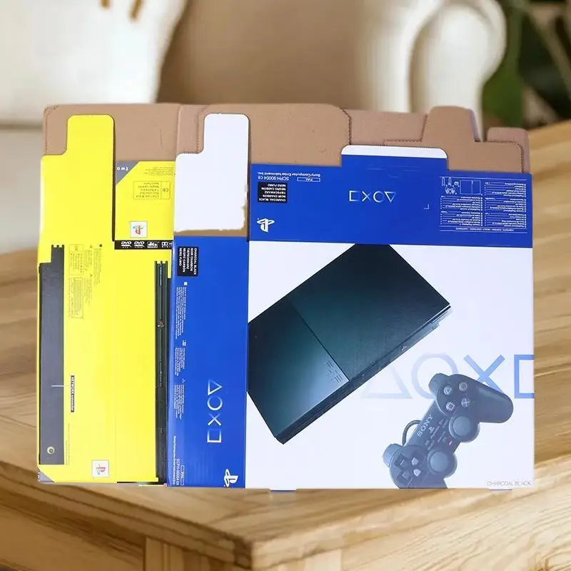 آمنة وآمنة 1 قطعة صناديق التعبئة الجديدة لوحدات تحكم الألعاب PS2 7W 77004 وPS2 9W 90004