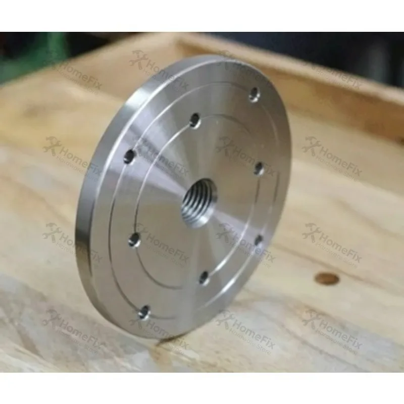 Woodworking Lathe Flange, M33*3.5 & 1‑Inch 8TPI Thread, Lathe Accessory for Wood Turning