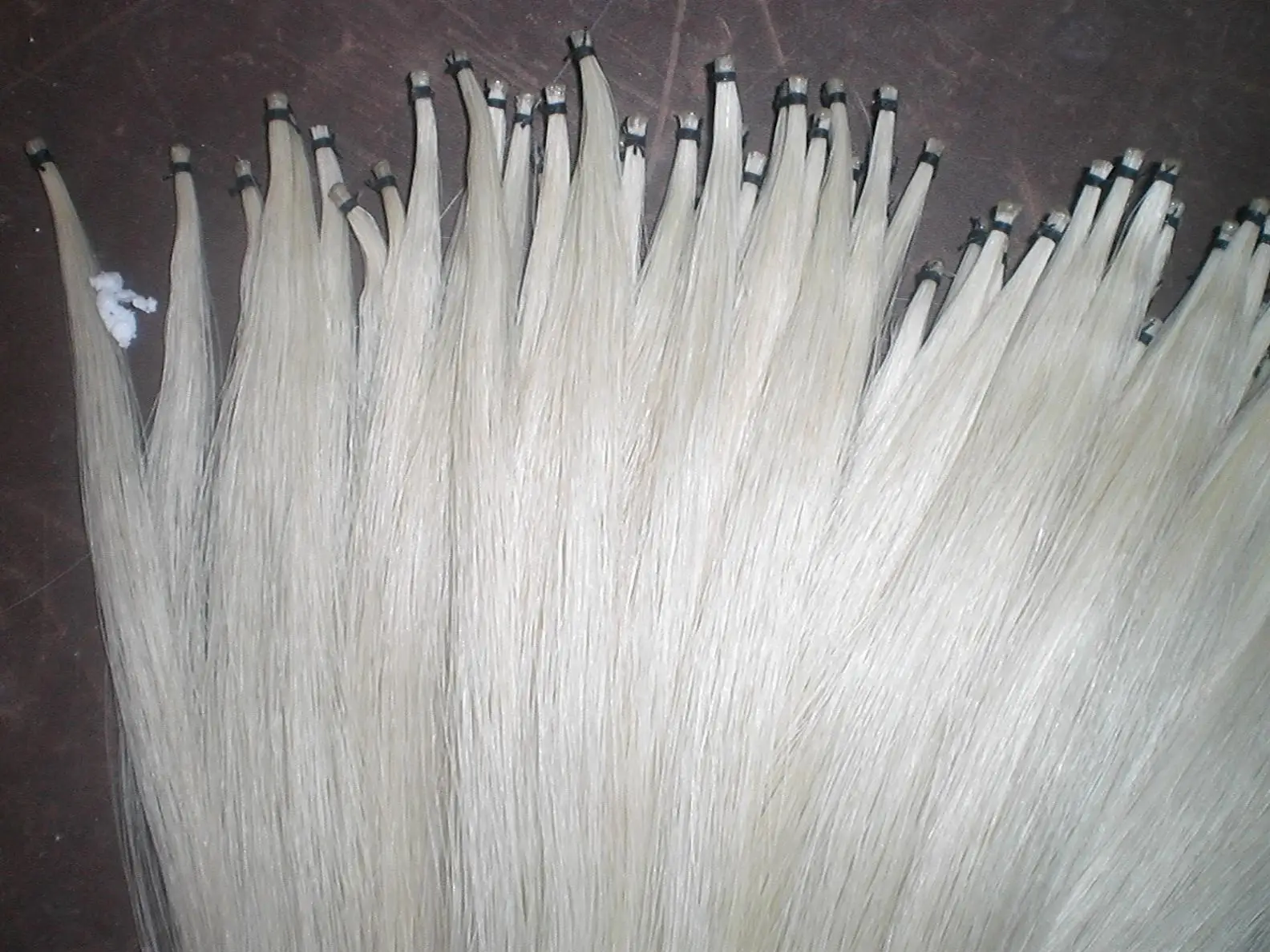 

10 Hanks Quality Mongolia Stallion Bow hair 6gram/hank in 32 inches