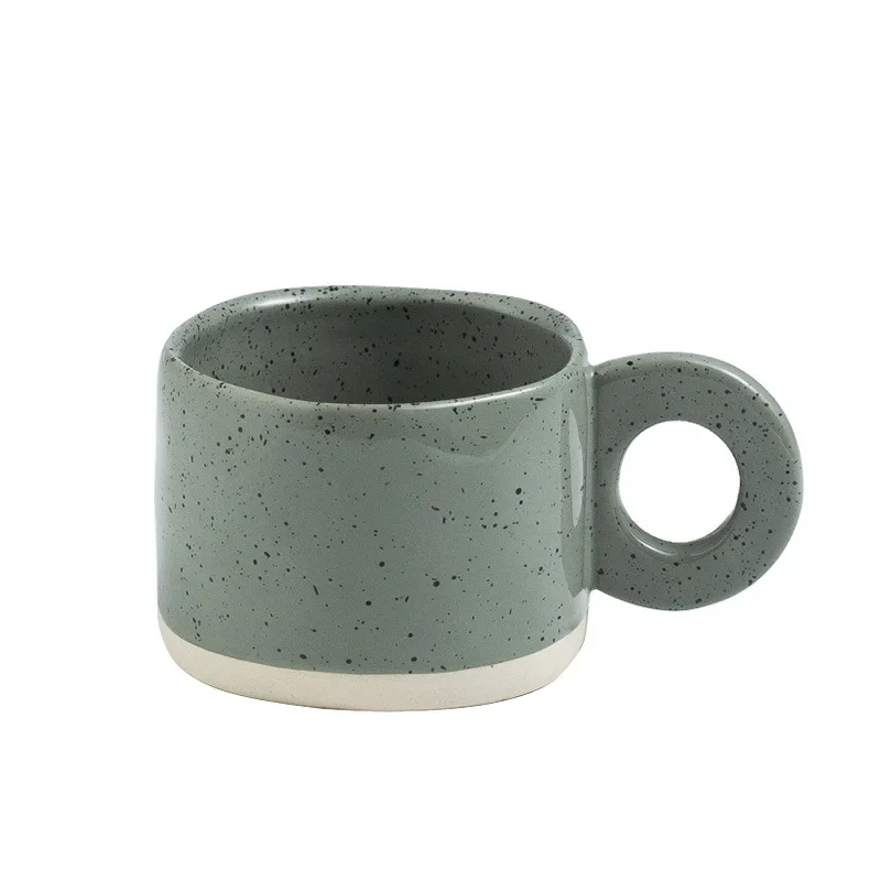 Creative Retro Coffee Mug Handle Cup Milk Cups Japanese Ceramic Mugs Milk Cup Tumbler 200ml