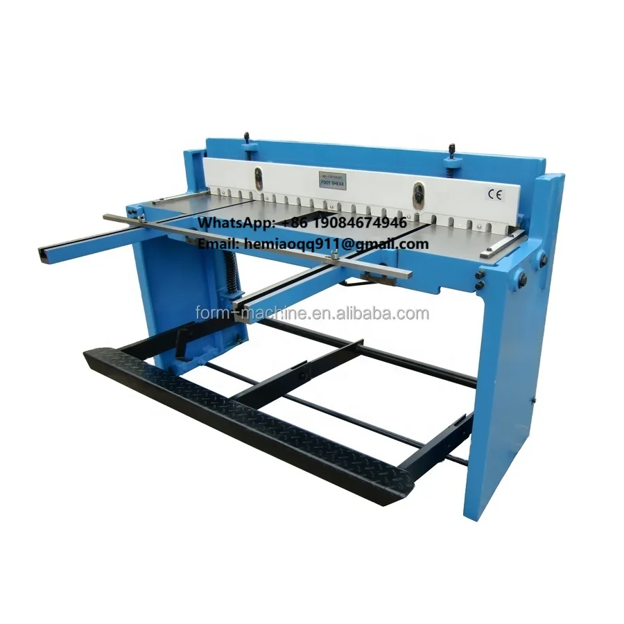 

Factory Top Quality Sheet Metal Hand Guillotine Shear Cutting Tool Shearing Machine with Best Price