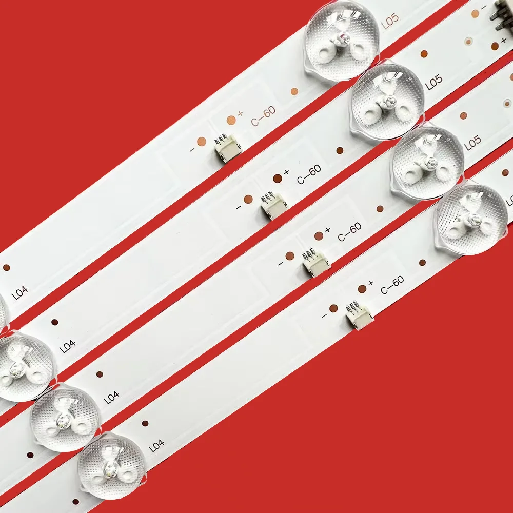 شرائط الإضاءة الخلفية LED لـ BBK MS-L2608 JS-D-JP50DM-101EC (00608) 50LEM-1043\FTS2C V500DJ6-QE1R72-50004-029 #1