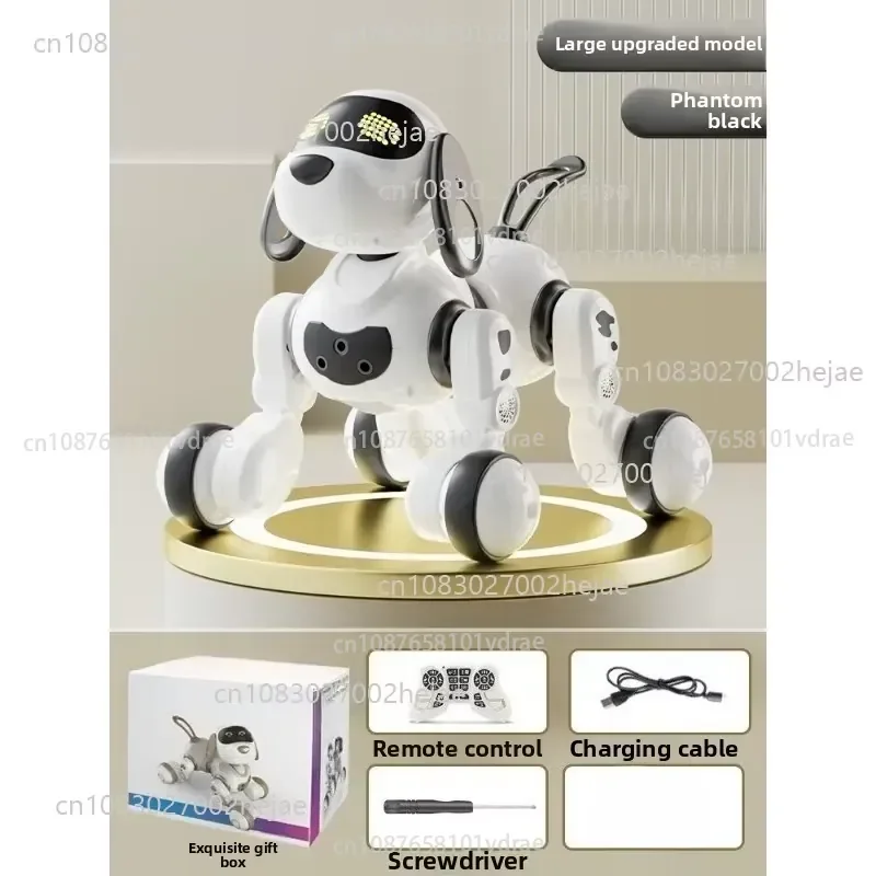 Smart toy early education robot dog Bluetooth control programming singing and dancing