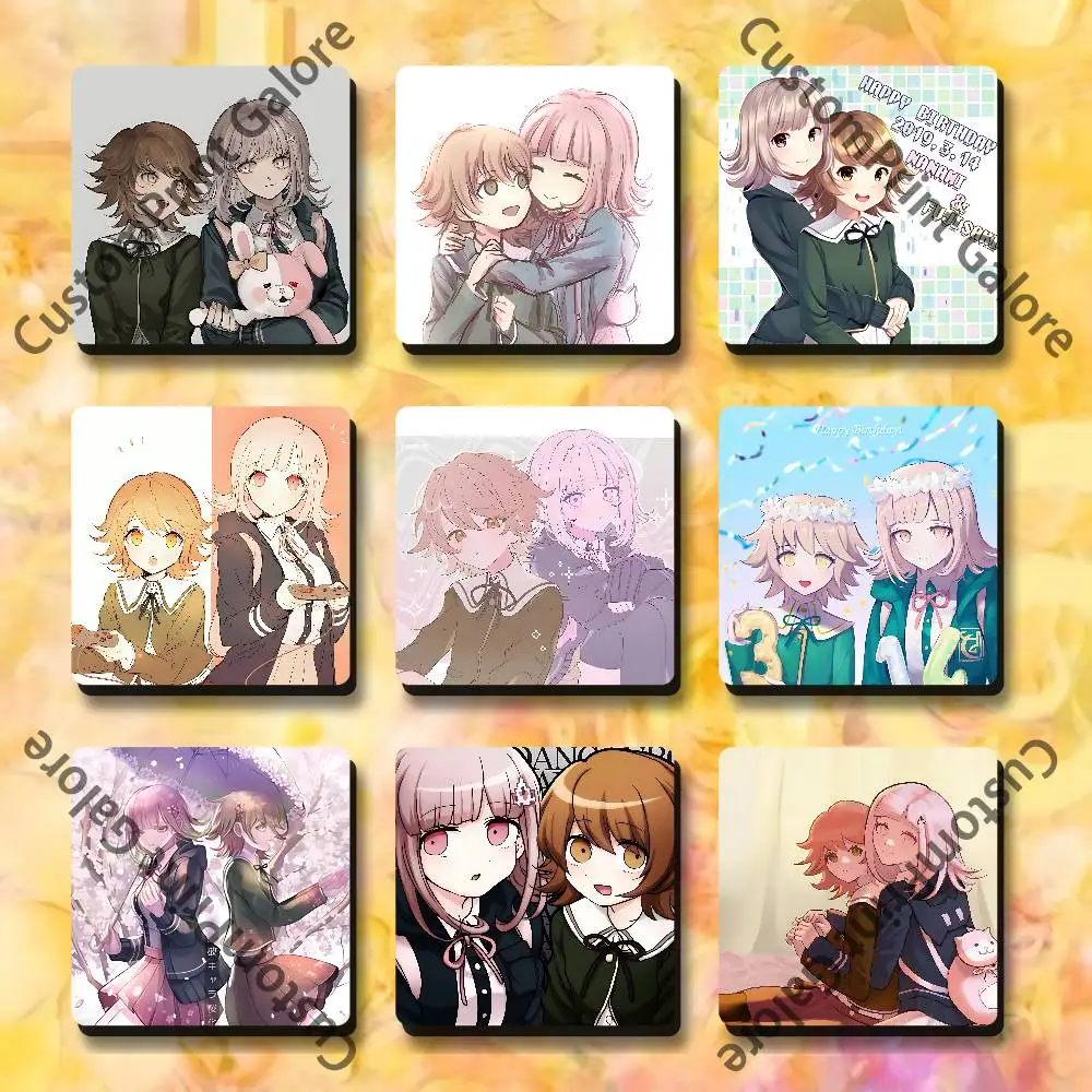 

Fujisaki Chihiro Chiaki Chiakiro Soft Magnetic Refrigerator Magnets 5.5,7.5cm Personalized for DIY Kitchen Office Decorative