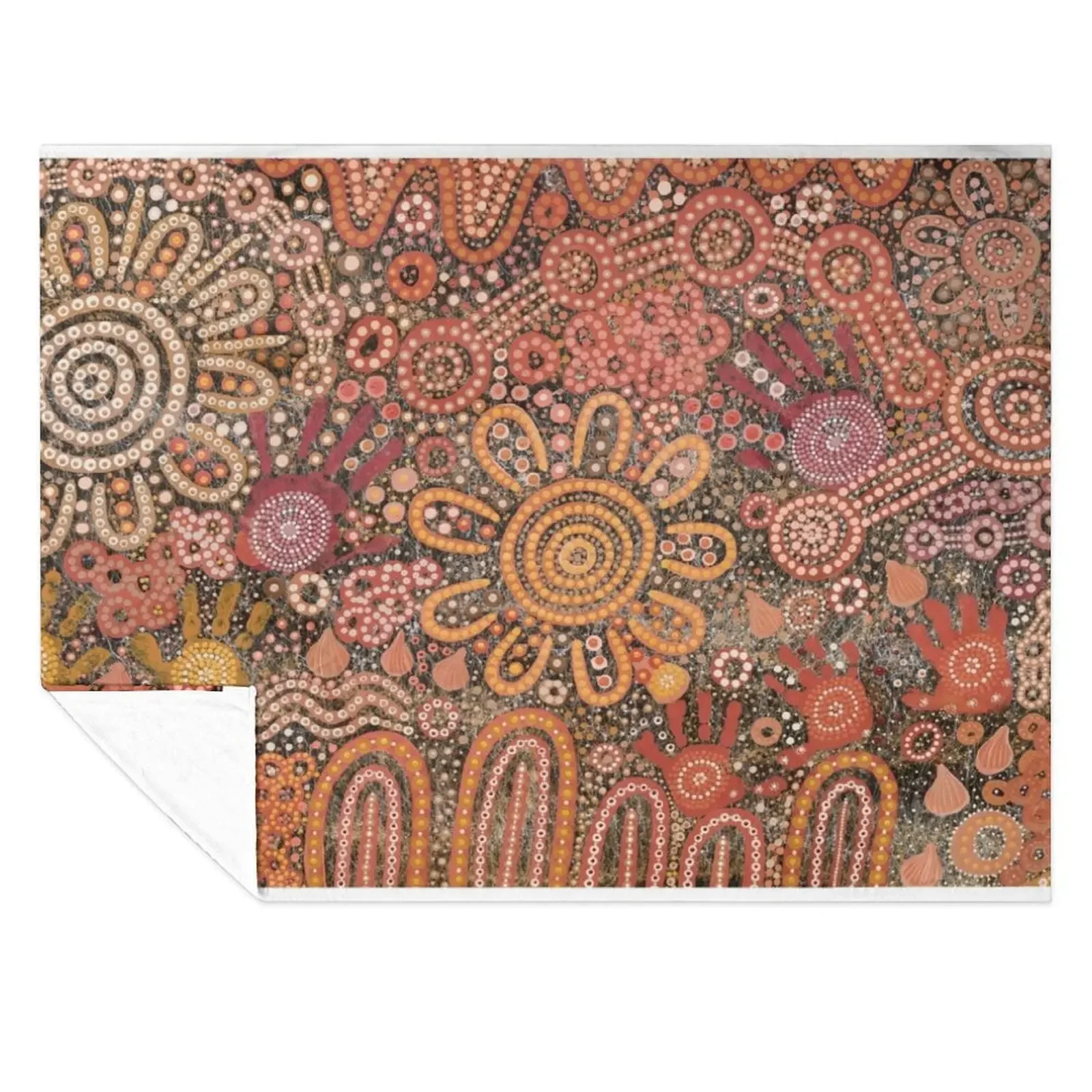 

Going for Cockles Throw Blanket Heavy Hairy Vintage Multi-Purpose Blankets