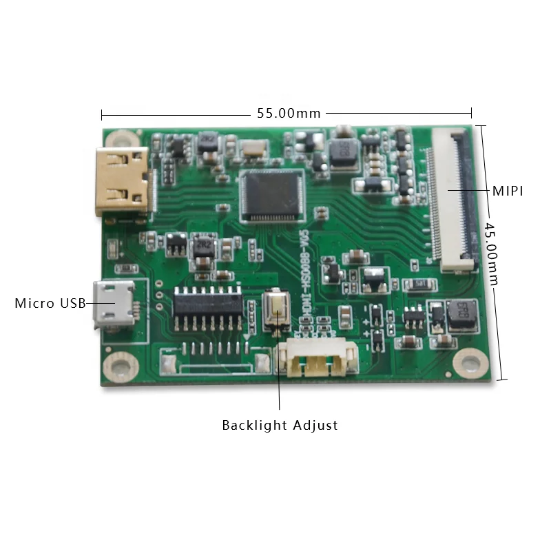 IPS 8.8 Inch Display 1920x480 System Monitor Backlight Adjustable Advertising Display Stretched bar Lcd Screen