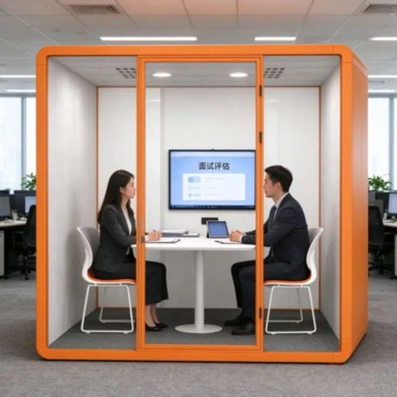 Mobile Soundproof Cabinet for Record Sound Proofing Room Telephone Booth Inflatable Recording Booth