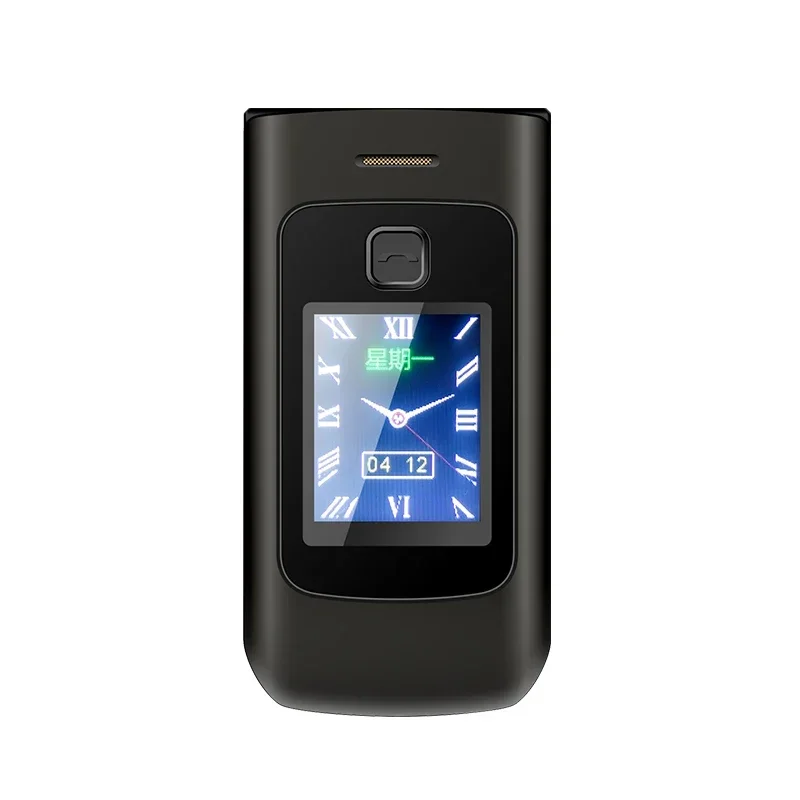 YeeMI K21+ 4G Flip Phone Big Button 2.6 Inch Screen Dual SIM Dual Screen Feature Phones 4800mAh Russian Keyboard For Elderly — zdjęcie produktu 9