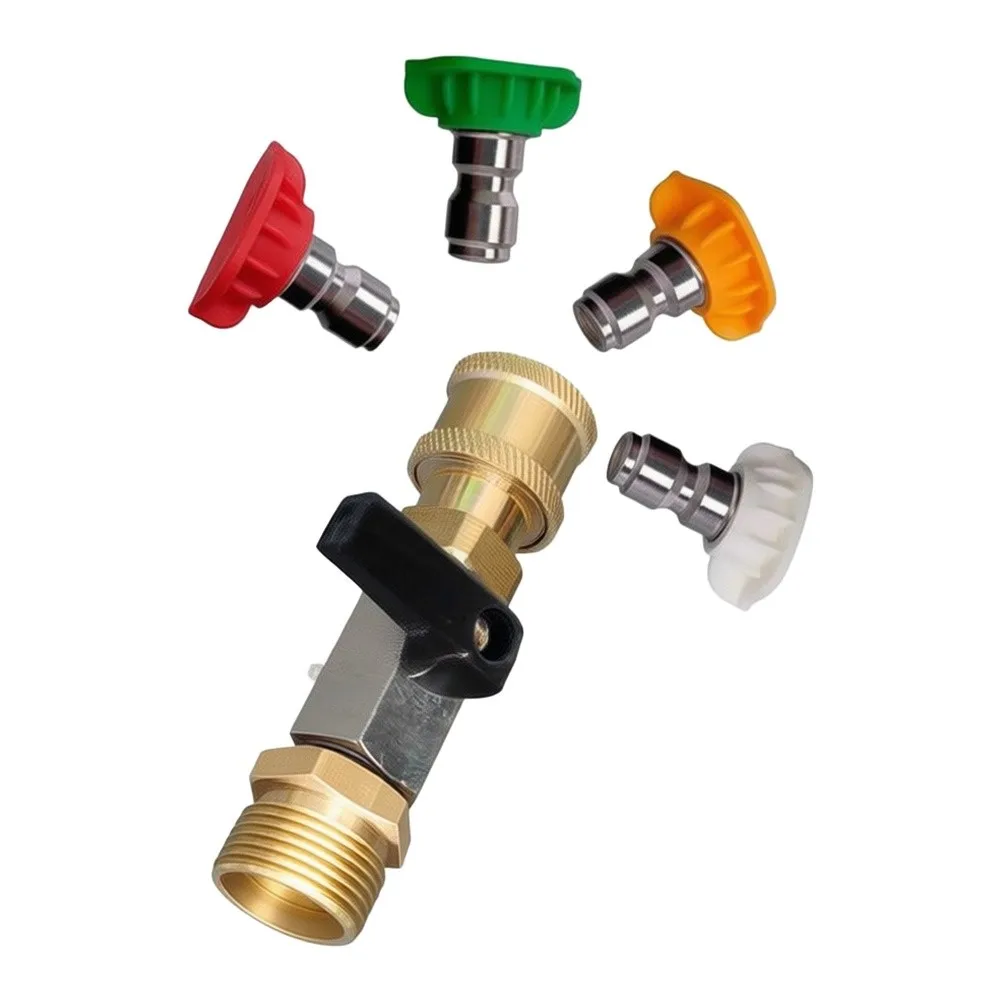 14mm Adapter OnOff Switch Cleaning Operations for Blue black Efficient Water Control Enhanced Efficiency Hose Level Control
