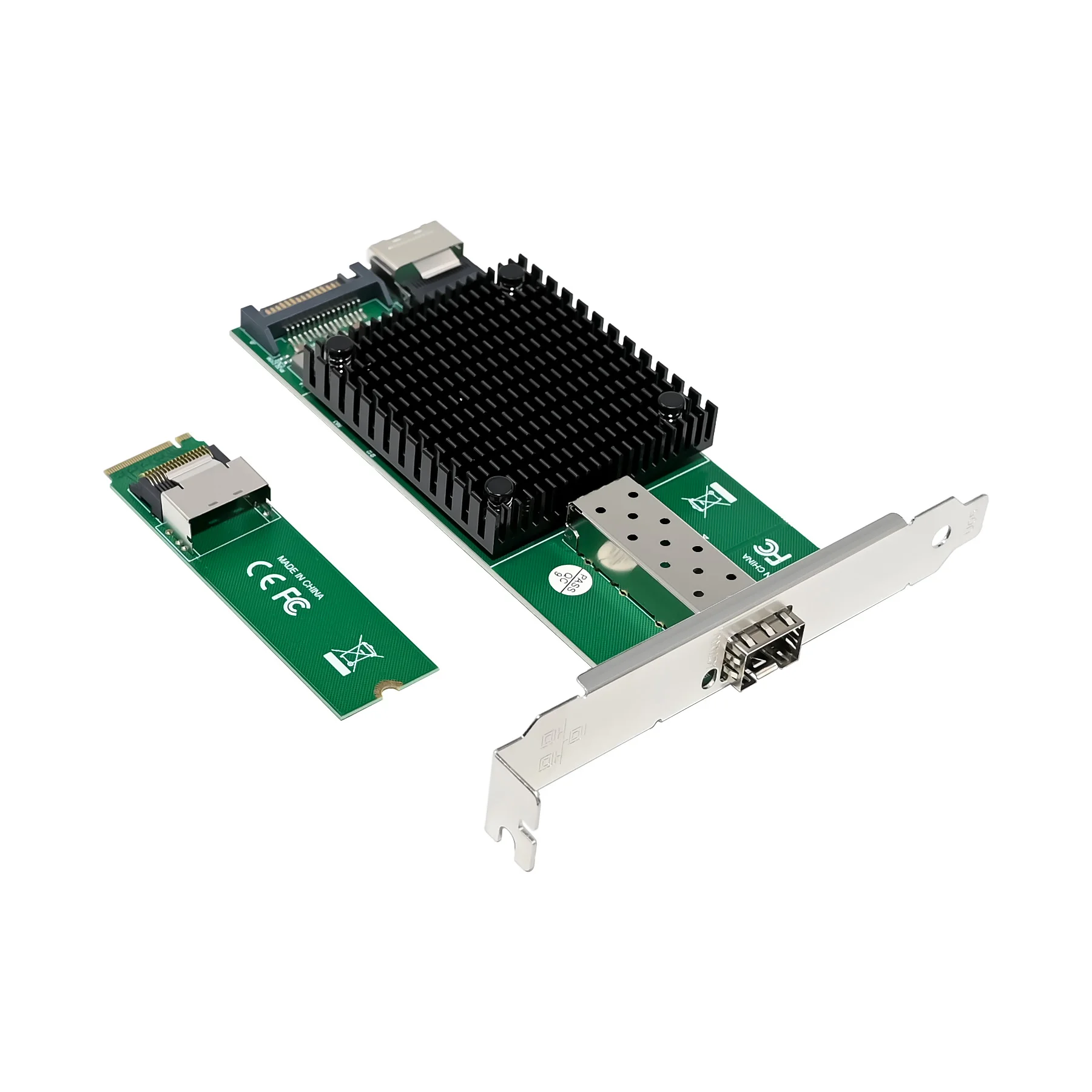 SUNWEIT ST7331  M.2 M KEY Intel X520 10GbE SFP+ Industrial NIC