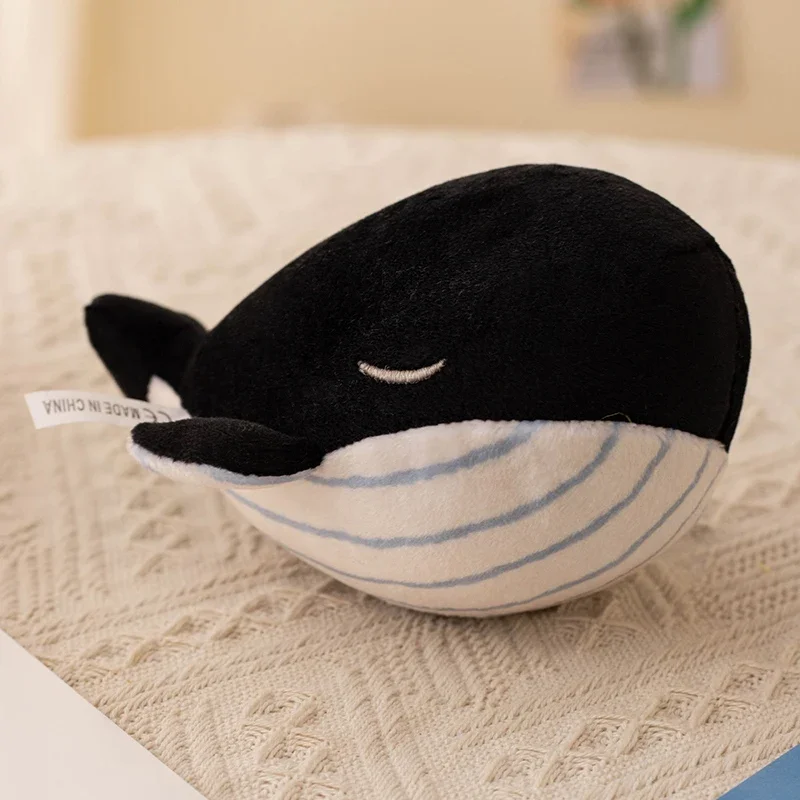 10 Colors Plush Whale Pendant Soft Stuffed Sea Animal Plush Toy Cartoon Blue Whale Keychain Bag Decoration Cute Birthday Gift