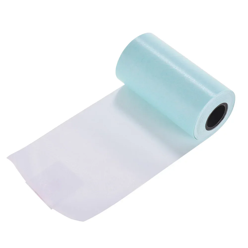 3 Rolls Thermal Paper Printable Sticker Paper Rolling Self-adhesive 57*30mm for PeriPage A6 Photo Printer for PAPERANG P1/P2