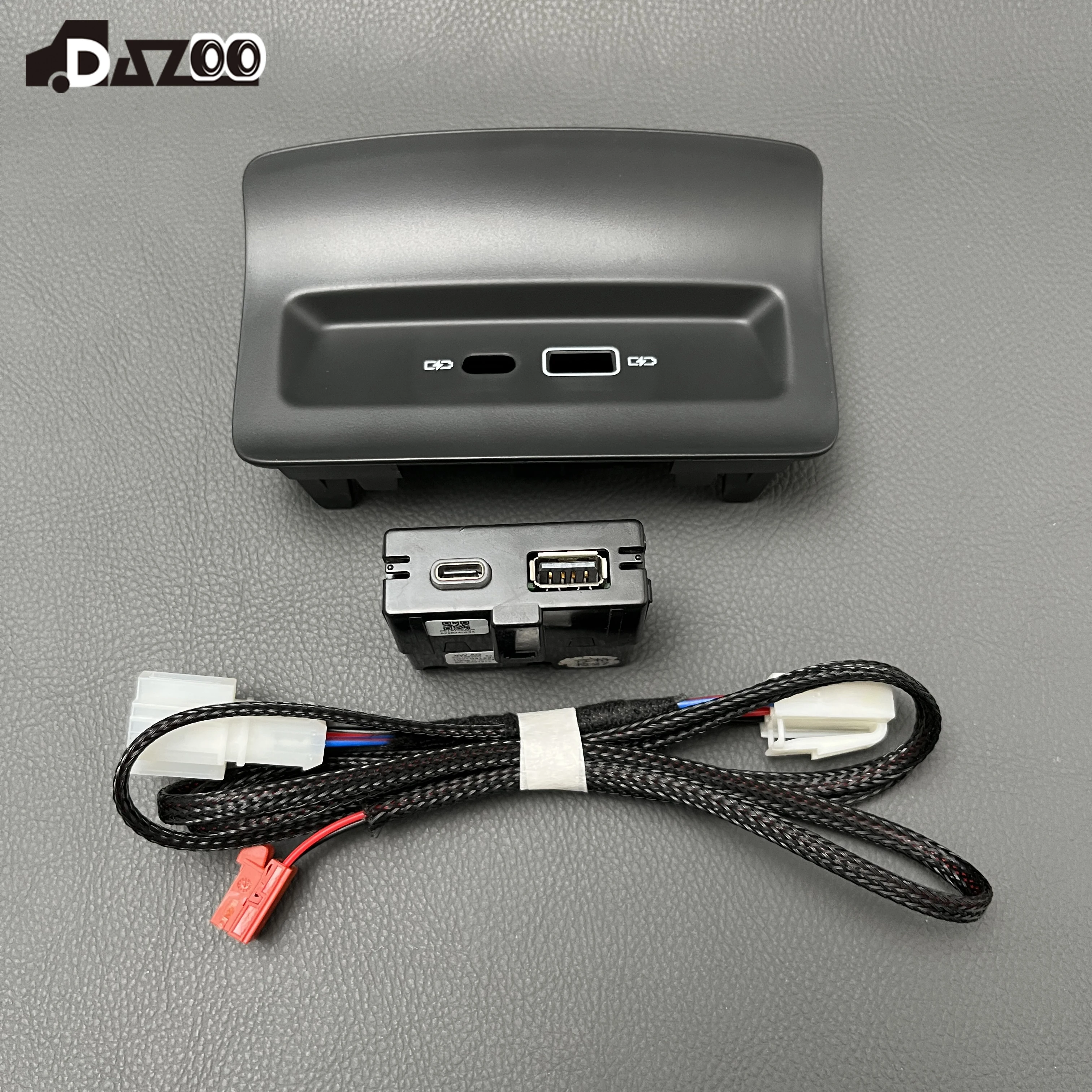 OEM Rücksitz USB-Buchse Armerst USB-Adapter für Skoda Kodiaq Karoq 5qd 035 726 l 5 qd035726l