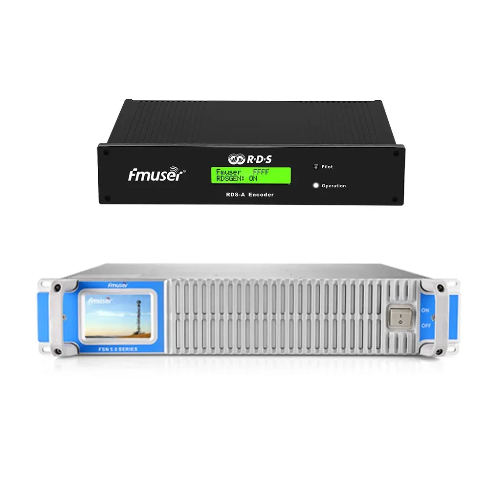 

FMUSER FMT-350W 300W 350watts FM Broadcasting Transmitter + RDS Encoder For Radio Station