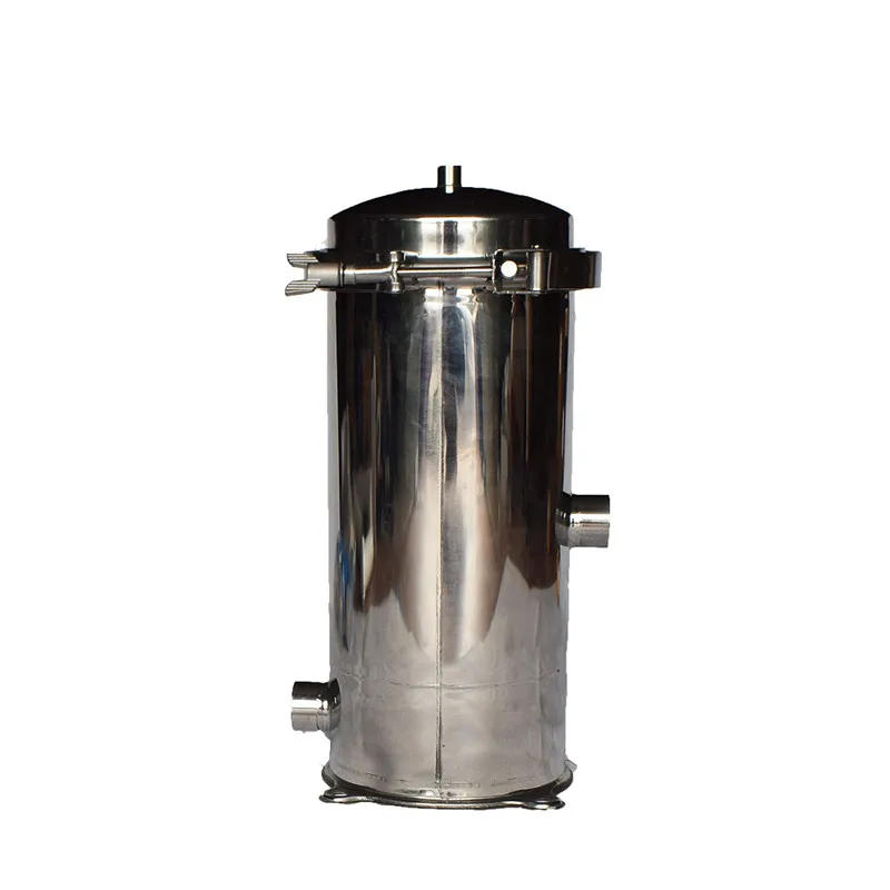 Single Bag Filter Housing Stainless Steel Multi-Bag Filter Housing #2/#4 Size, 304/316 SS Industrial Bag Filter Housing