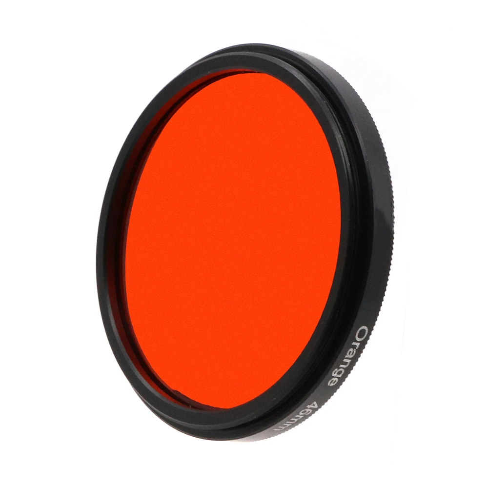 Filter Color Filtors Full Red Yellow Green Blue Purple Orange 46MM For Canon Nikon Sony DSLR Camera Lens Accessory