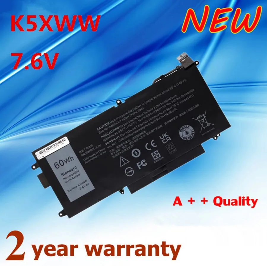 

K5XWW Laptop Battery For Dell Latitude 5289 E5289 7390 7389 L3180 2-in-1 Series P29S 6CYH6 71TG4 725KY N18GG