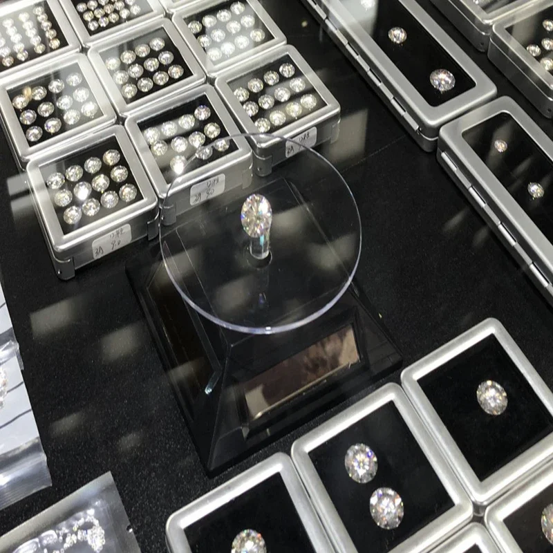 

Moissanite Stone Wholesale Extremely Shiny Quality Multiple Shapes Top D Color VVS1 Gemstone for Jewelry Making with Certificate