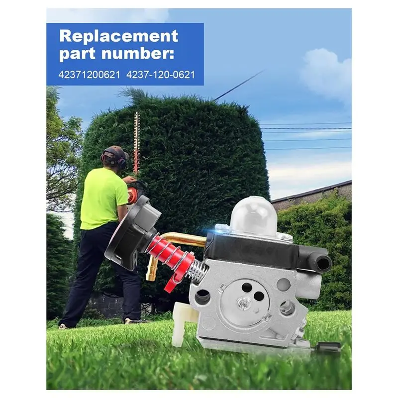 

【ГОРЯЧИЕ ТОВАРЫ】Запасные части для кусторезов STIHL HS82T HS82R HS87T HS87R - Карбюратор для моделей HS82T HS82R, совместим с OE 4237-120-0621