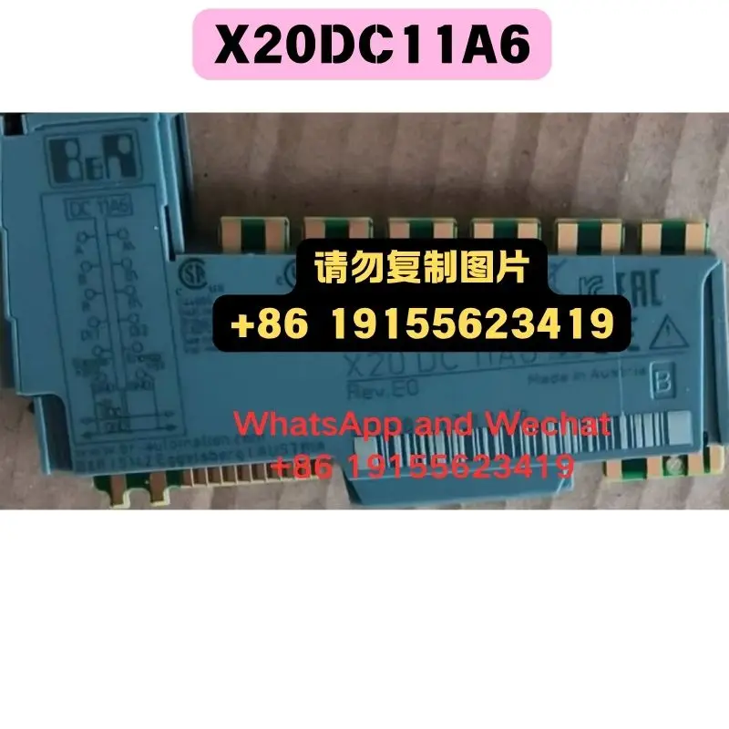 

Brand new original X20DC11A6 module Functional test OK Quick delivery