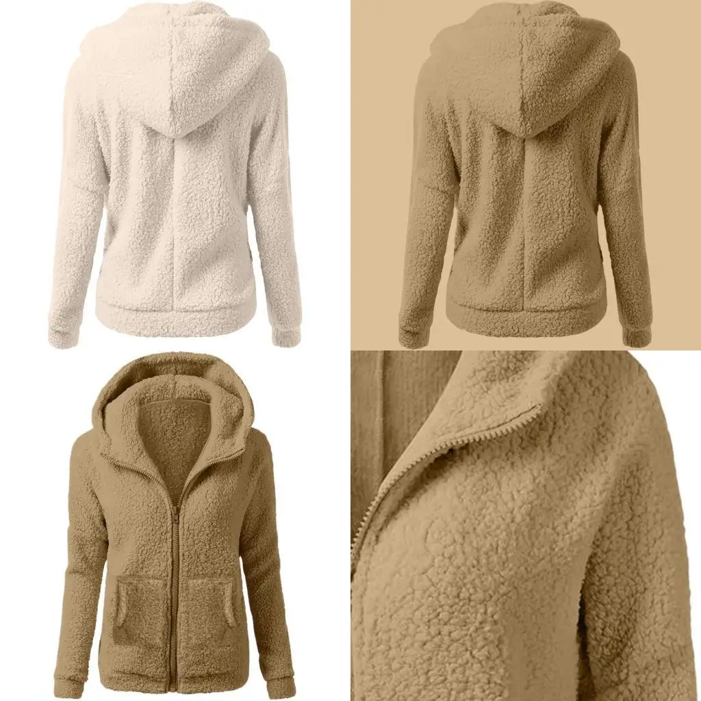 

39BC Women's lambskin sweatshirt casual long-sleeved hoodie new hooded warm shirt
