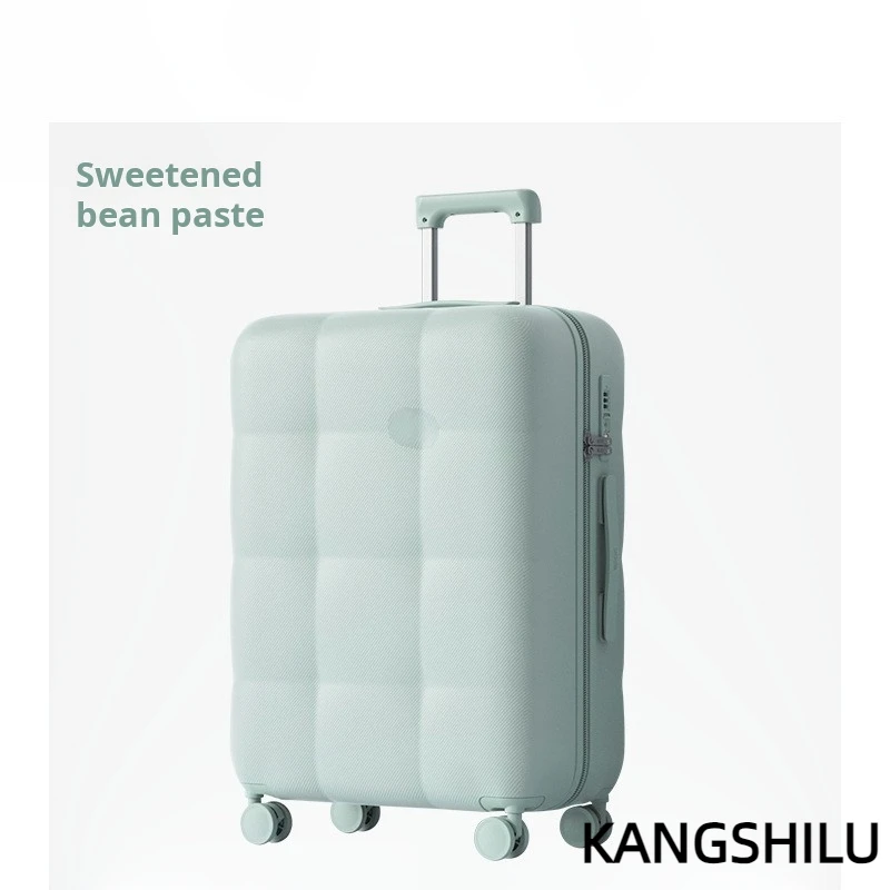 Frosted luggage ultra-light trolley case 24-inch good-looking luggage case large capacity mute password suitcase