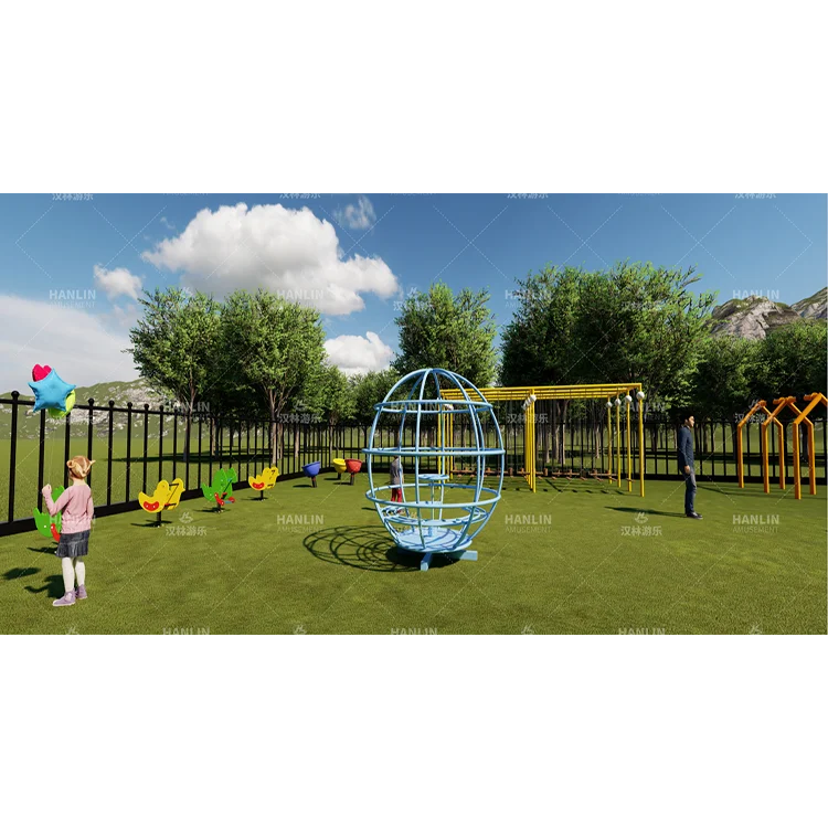 Large Outdoor Amusement Park E - Kids Outdoor Climbing Structure review and price