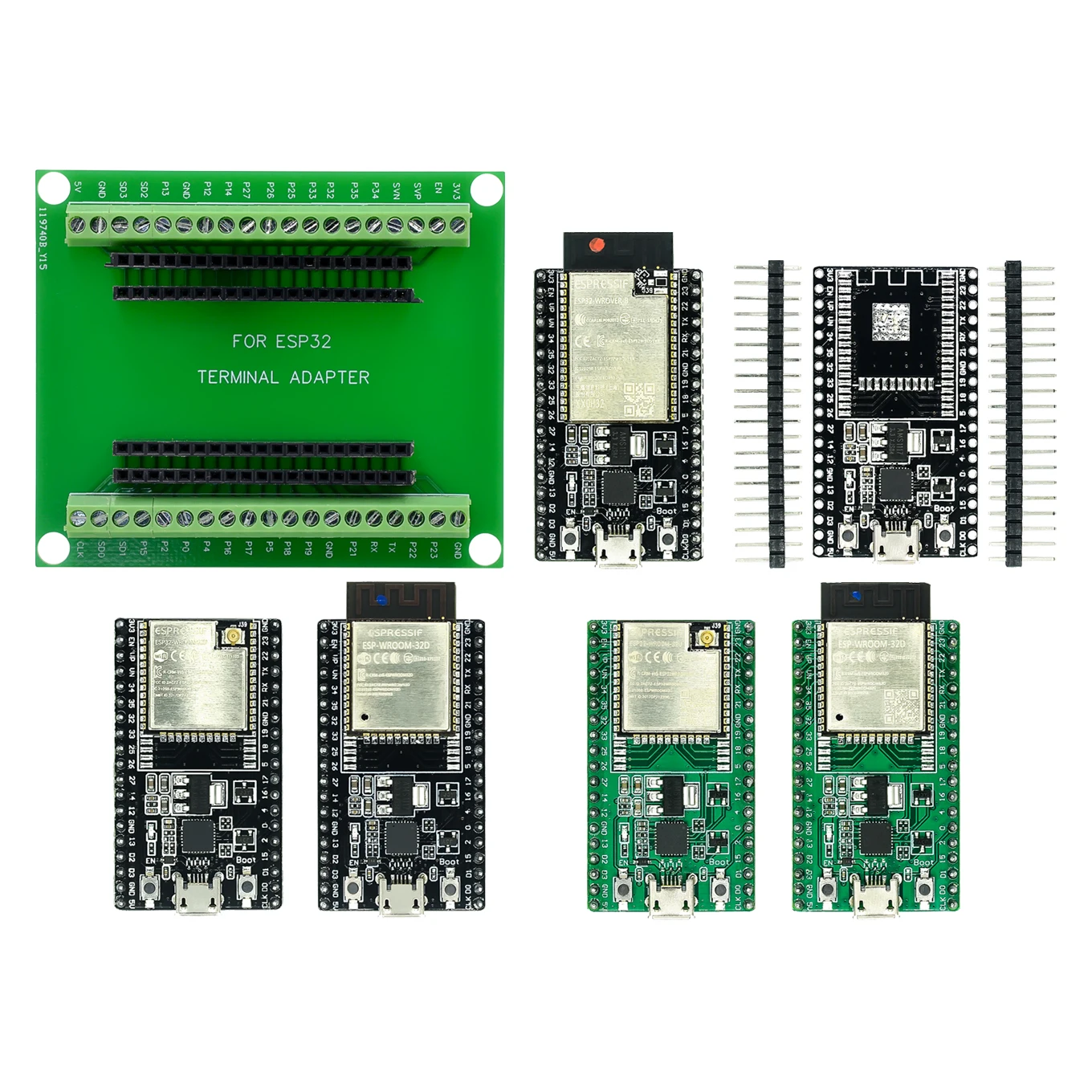 ESP-WROOM-32D ESP-WROOM-32U ESP32-DevKitC development board WIFI+Bluetooth IoT NodeMCU-32 ESP32