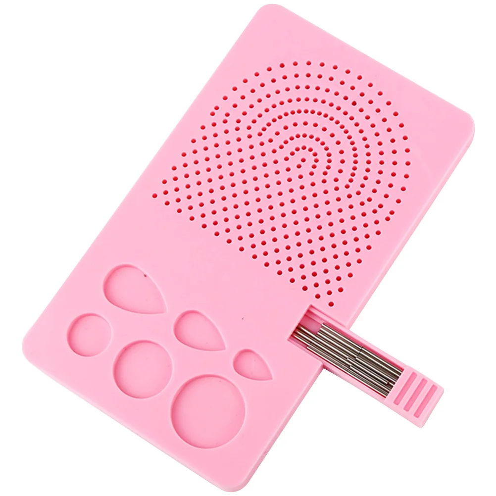 

1 Set Winding Board Device Durable Abs Stainless Steel Practical Tool For 3D Paper Crafts Diy Board With Pin Lightweight Easy