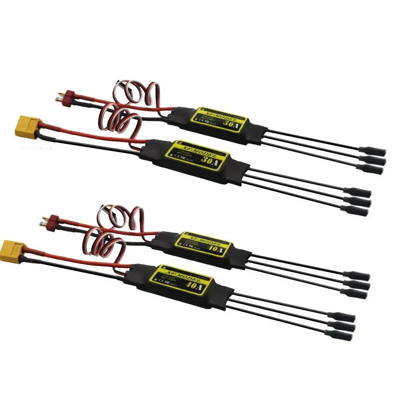 

1 шт. XF30A XF40 30A 40A бесщеточный ESC T/XT60 штекер для SU27 RC самолета EPO с фиксированным крылом для радиоуправляемого квадрокоптера, модели дрона